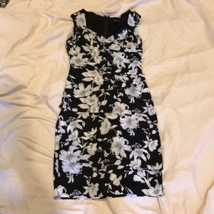 Black and white dress